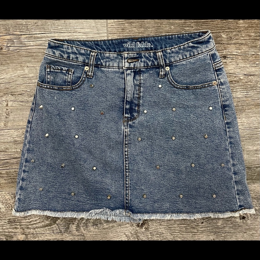 jeans skirt